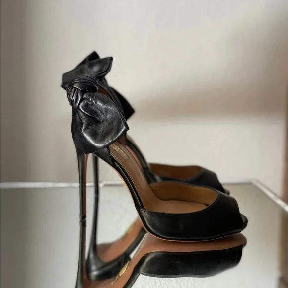 Aquazzura Versailles Peep Toe 105 - Picture 2 of 9